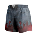 Red Hulk Cosplay Grappling Shorts