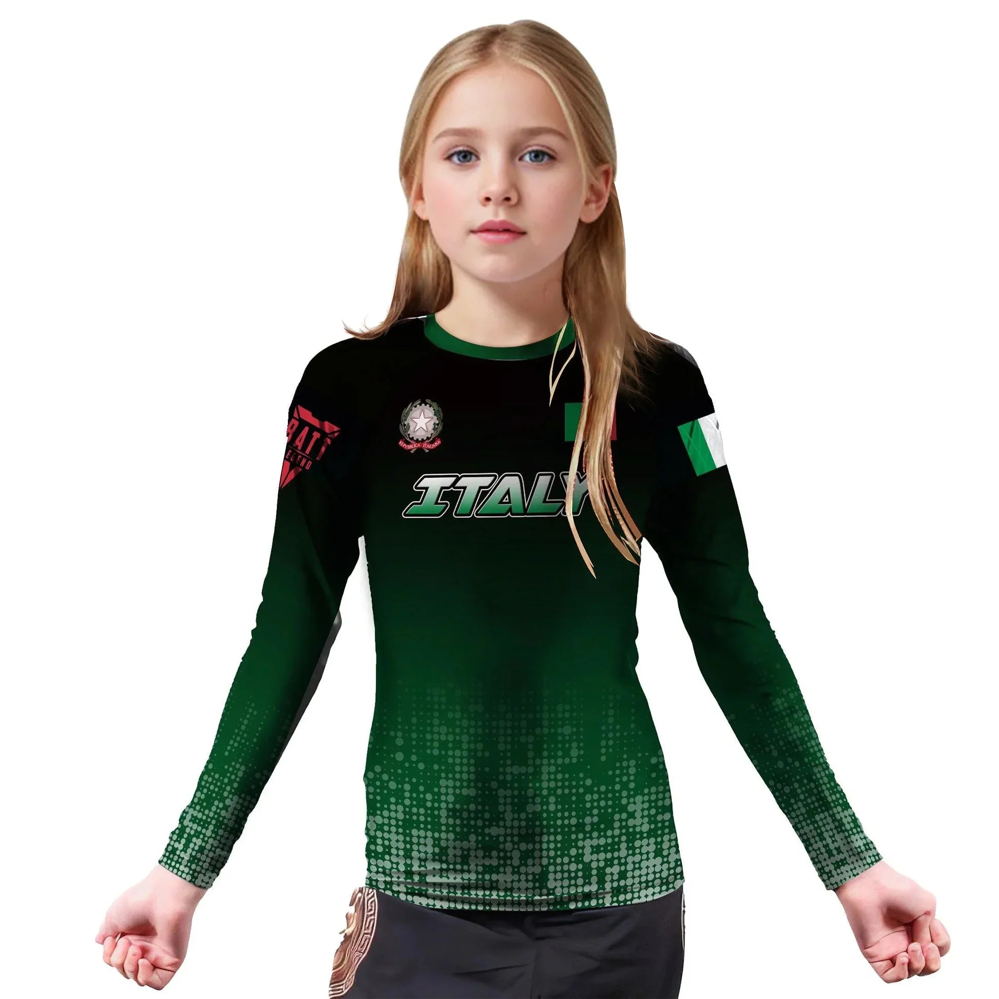 Repvbblica Italiana Kids Rash Guard