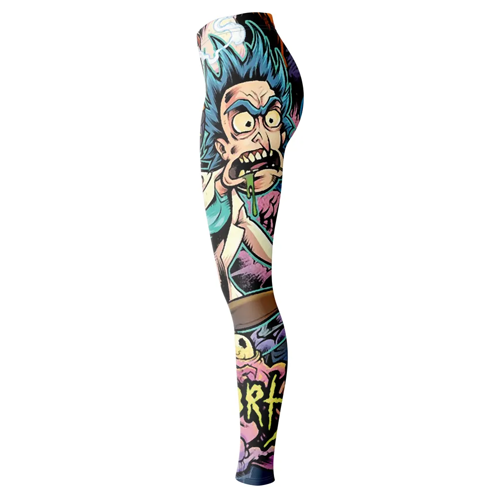 Rick And Morty Leggings