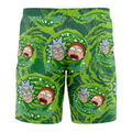 Rick And Morty Swim Trunks