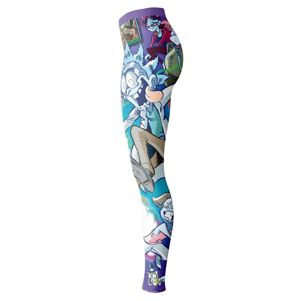 Rick and Morty Adventure Leggings