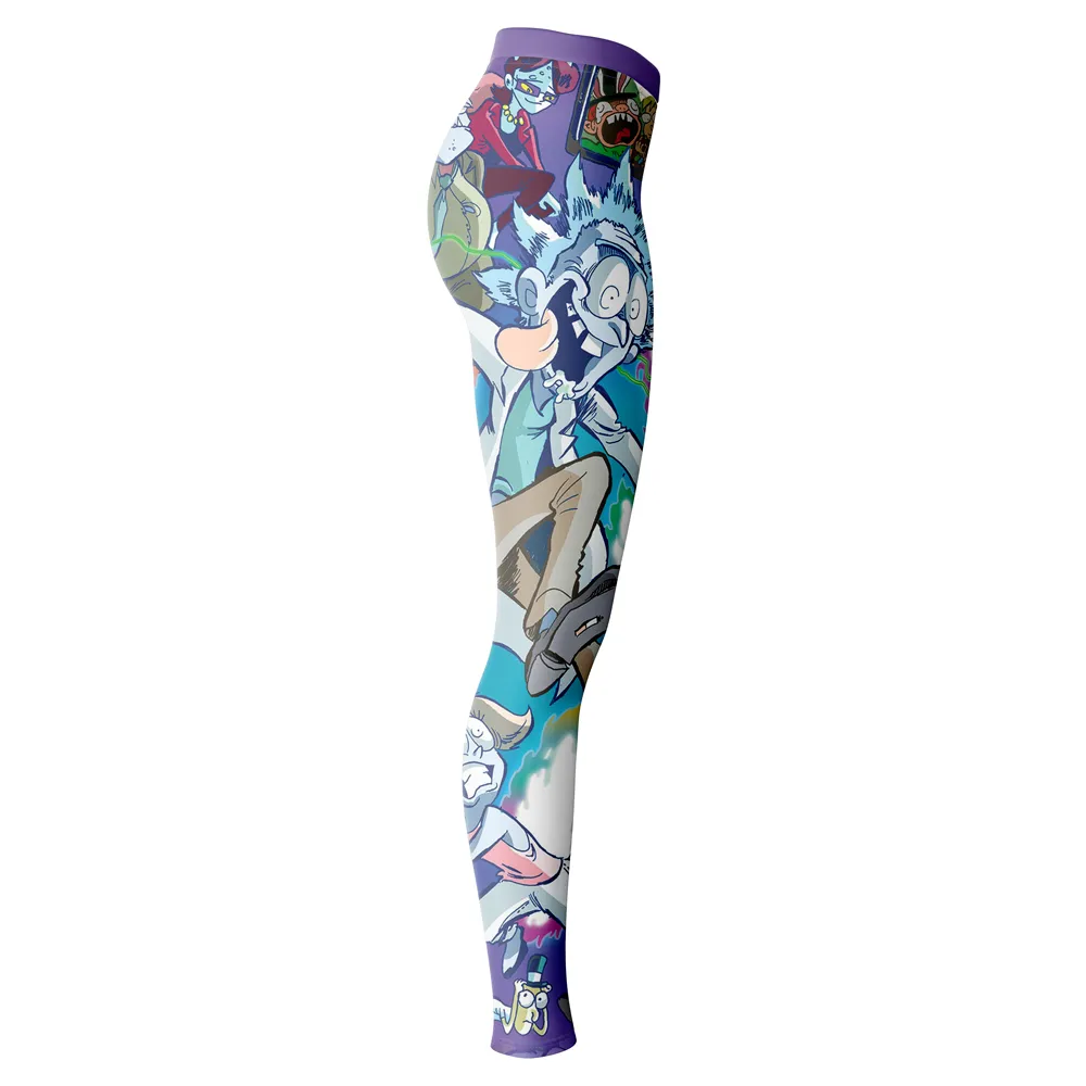 Rick and Morty Adventure Leggings