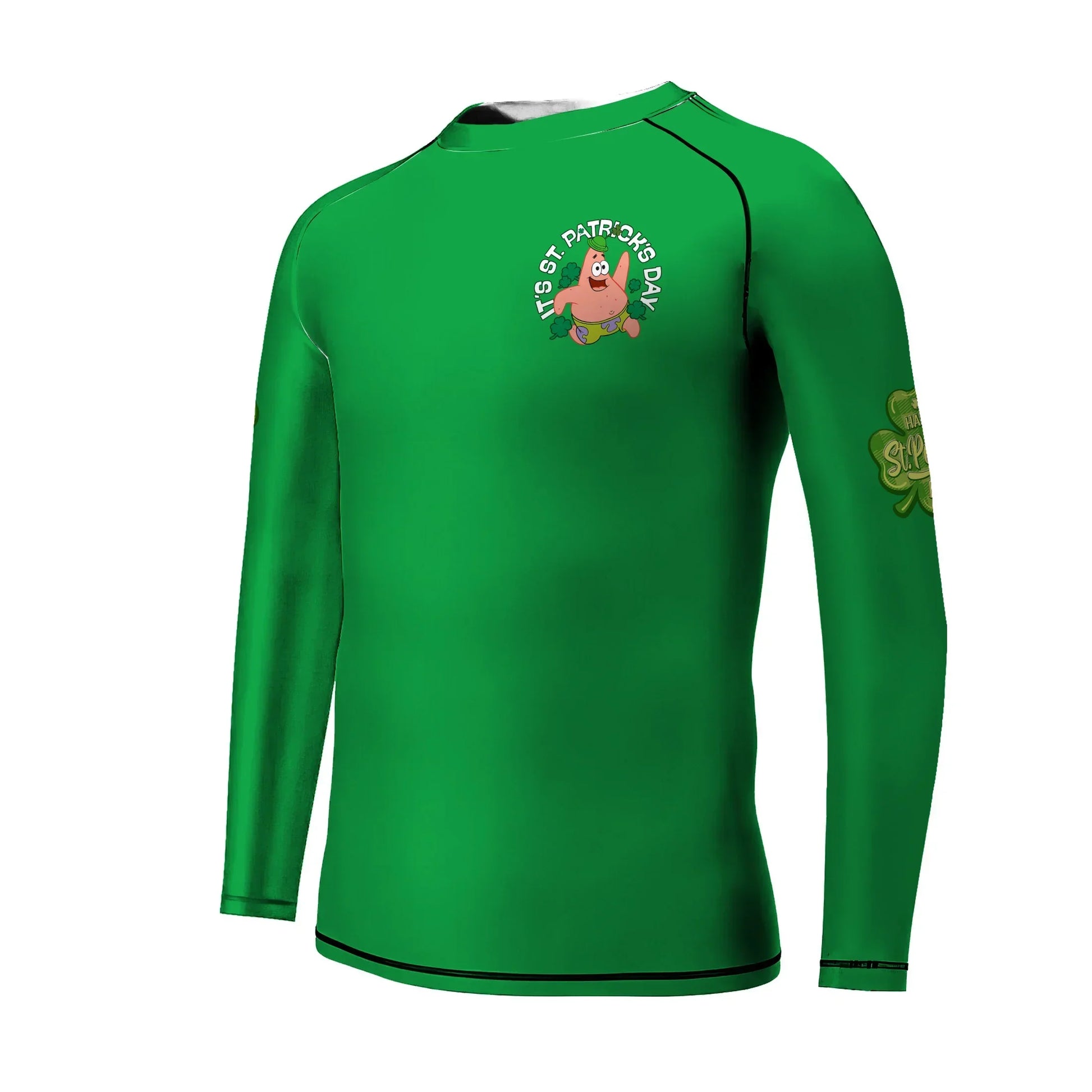 ST Patrick Day Kids Rash Guard
