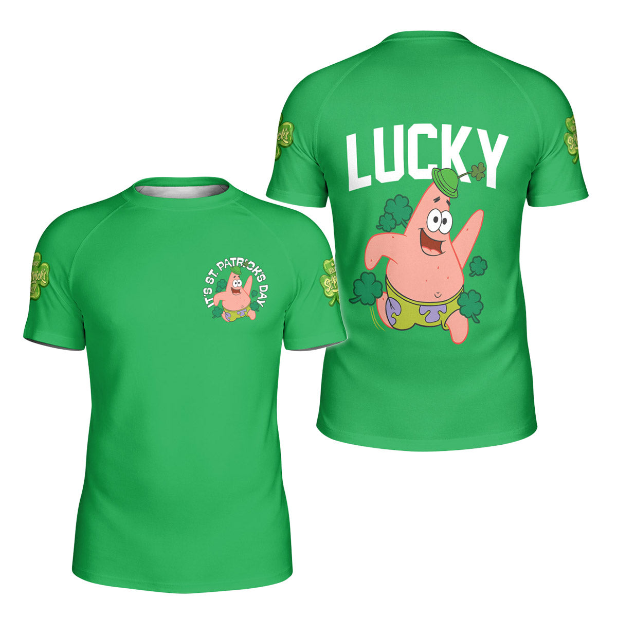 ST Patrick Day Kids Rash Guard