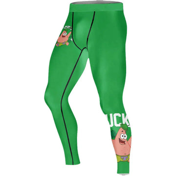 ST Patrick Day Men's Compression Leggings