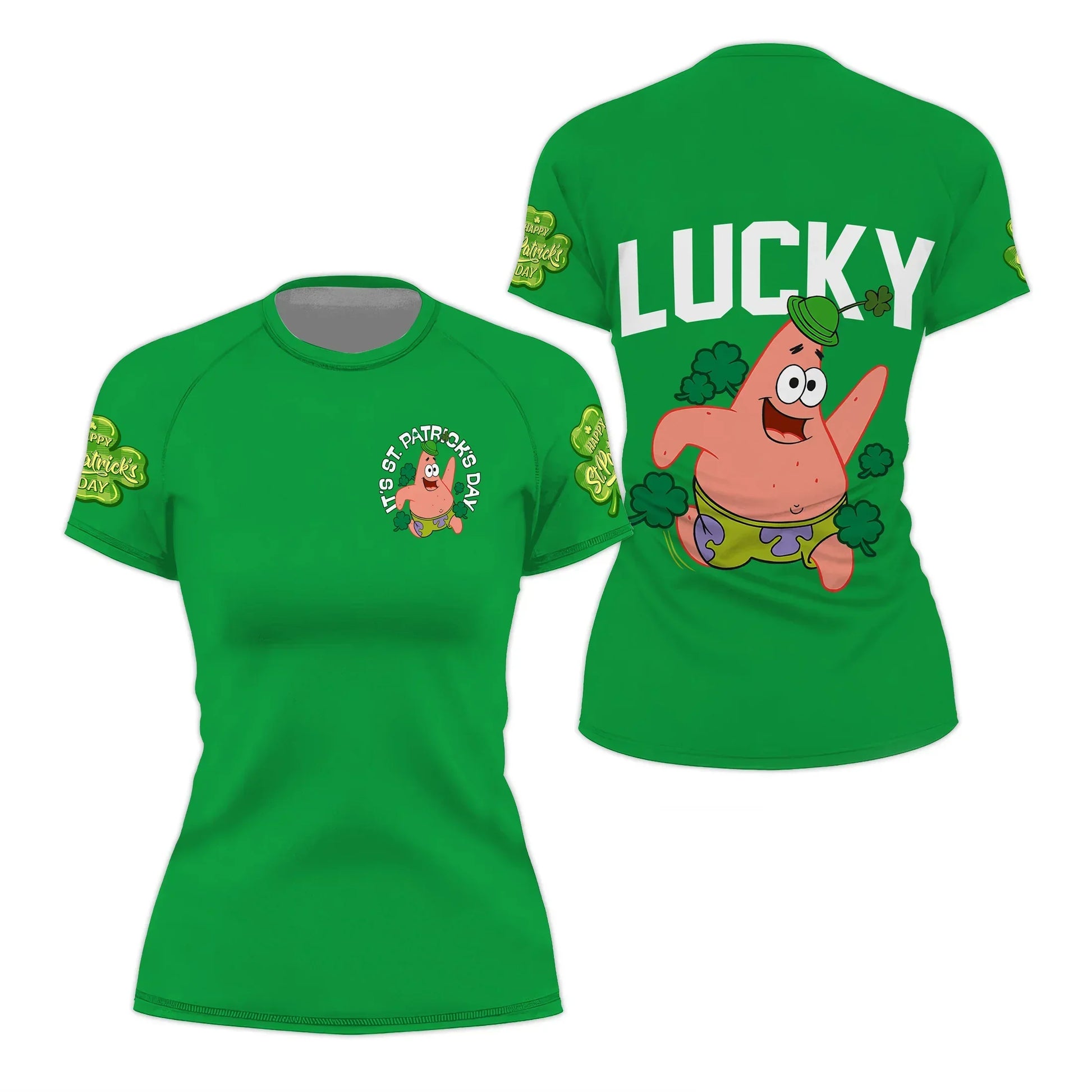 ST Patrick Day Rash Guard