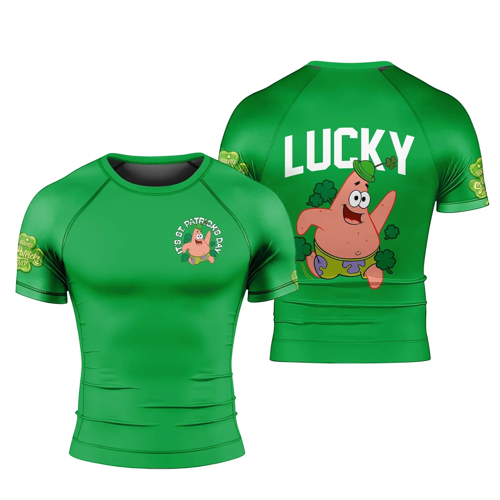 ST Patrick Day Rash Guard