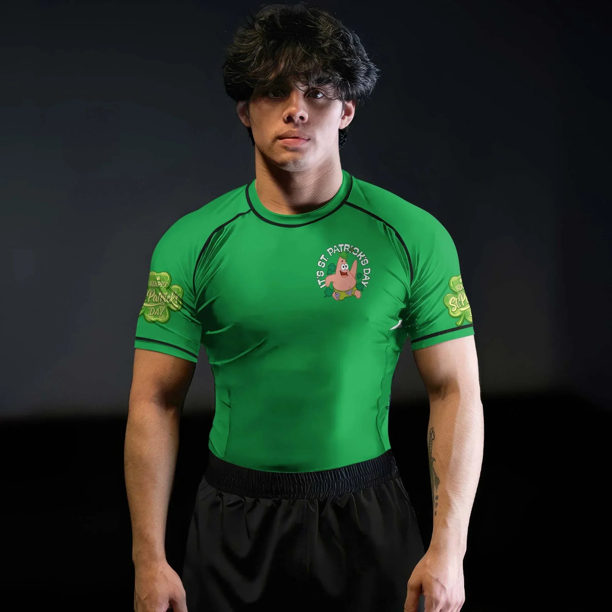 ST Patrick Day Rash Guard