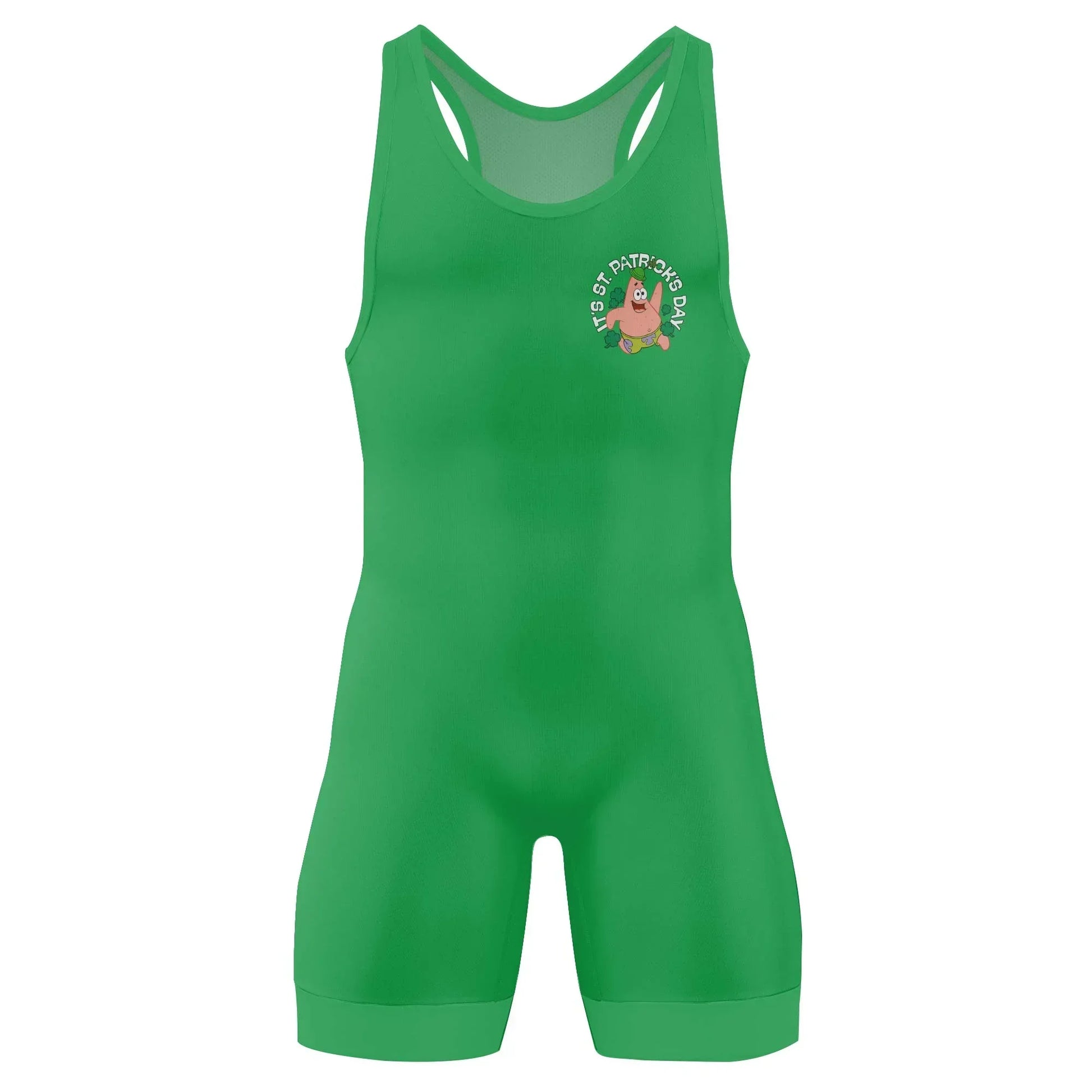 ST Patrick Day Wrestling Singlet