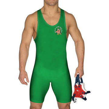 ST Patrick Day Wrestling Singlet