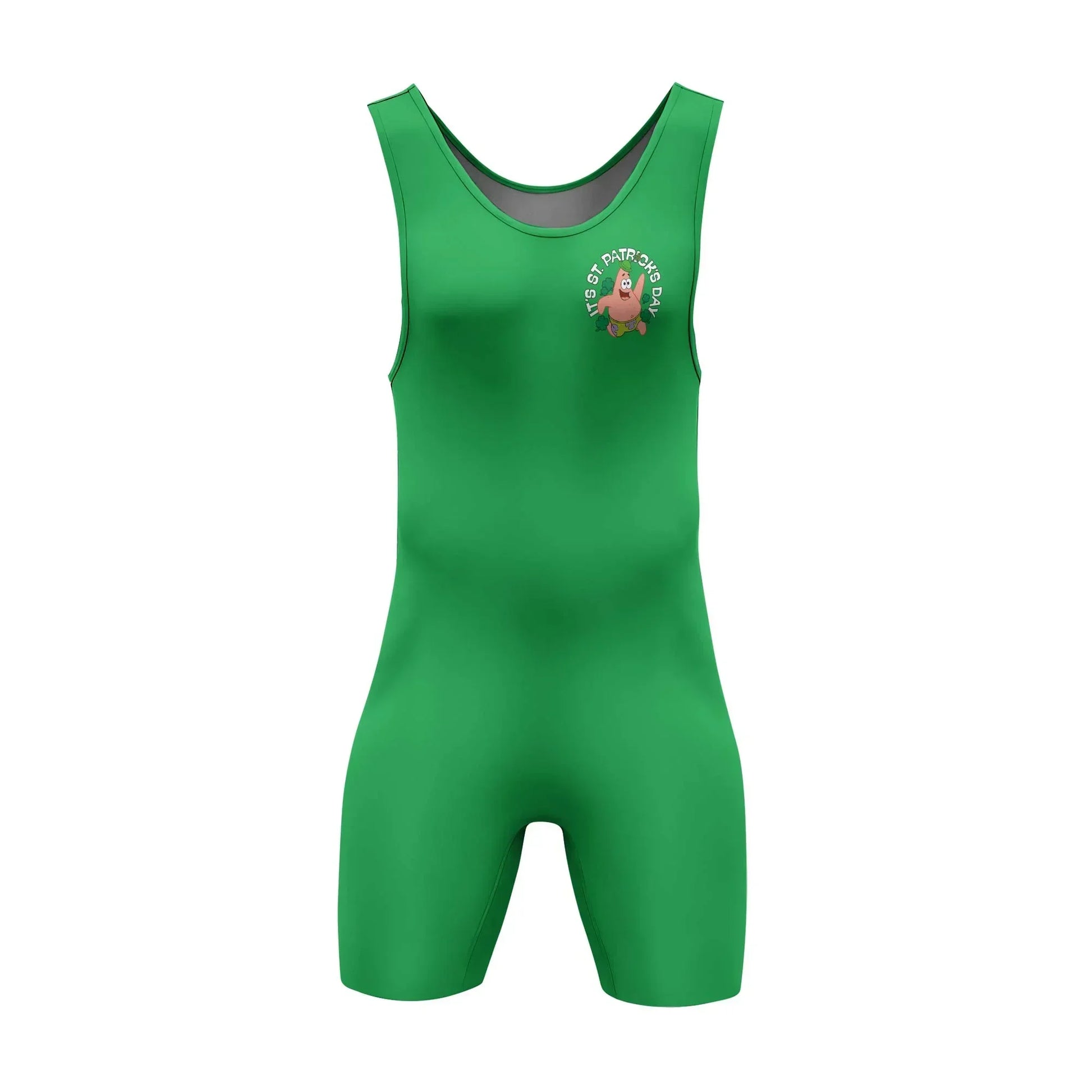 ST Patrick Day Wrestling Singlet