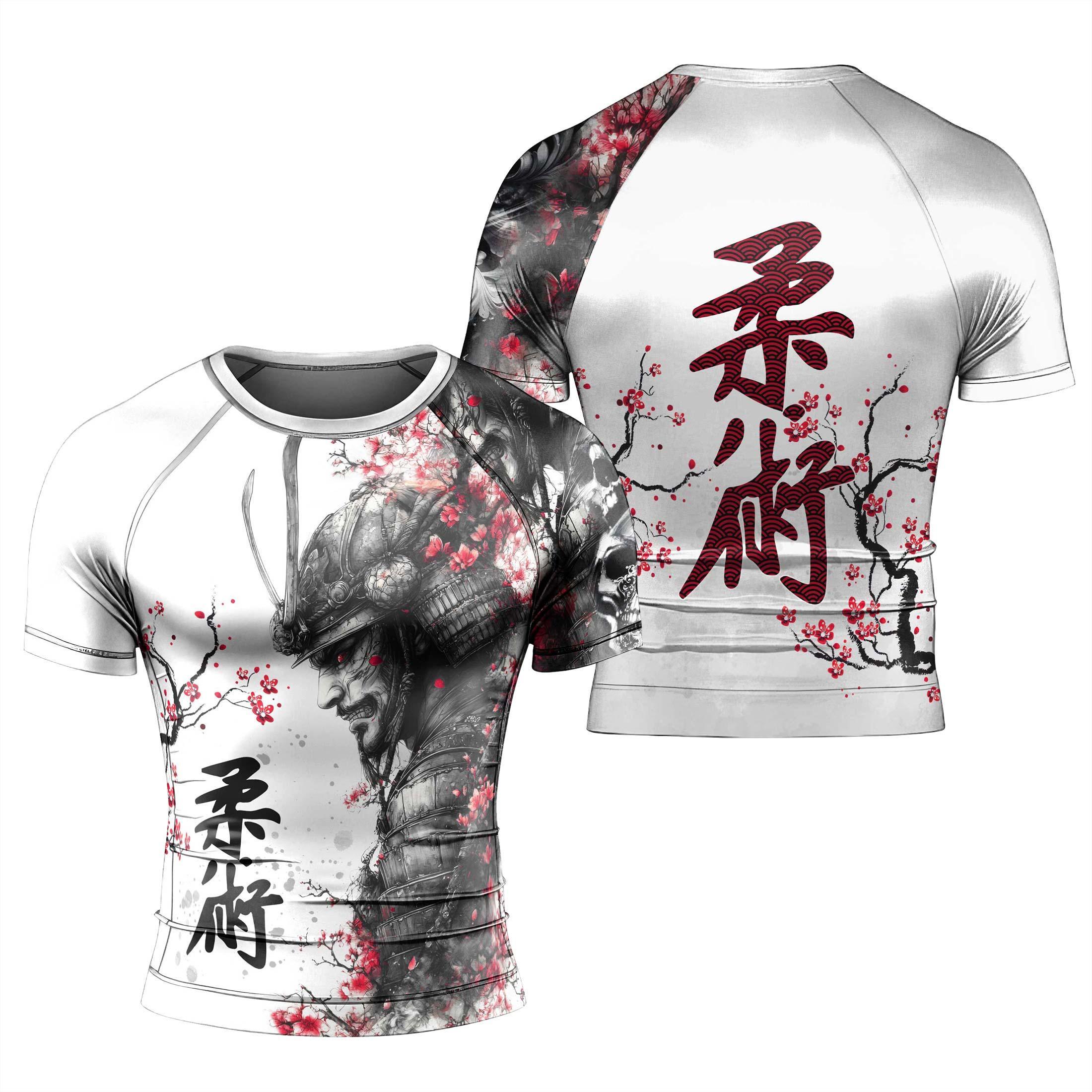 Samurai Jiu Jitsu Rash Guard - Athletic Performance