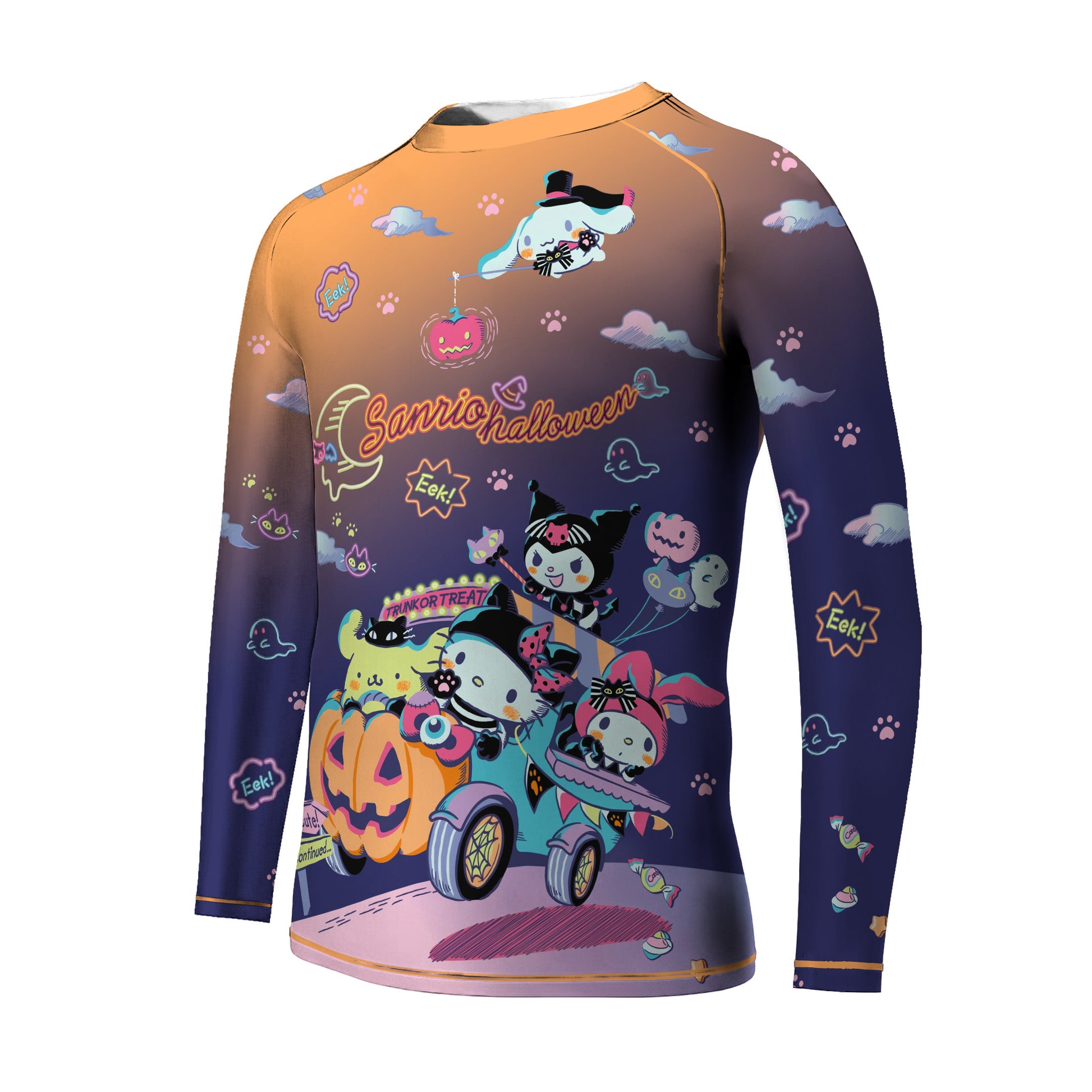 Sanrio Halloween Kids Rash Guard