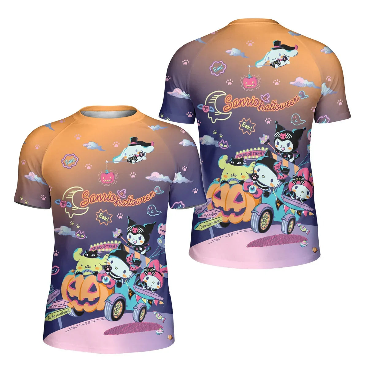 Sanrio Halloween Kids Rash Guard