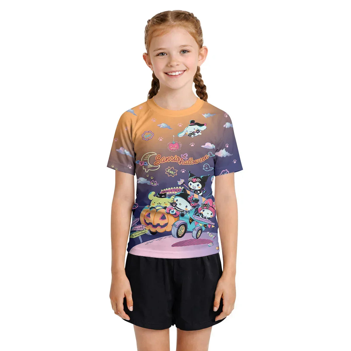Sanrio Halloween Kids Rash Guard