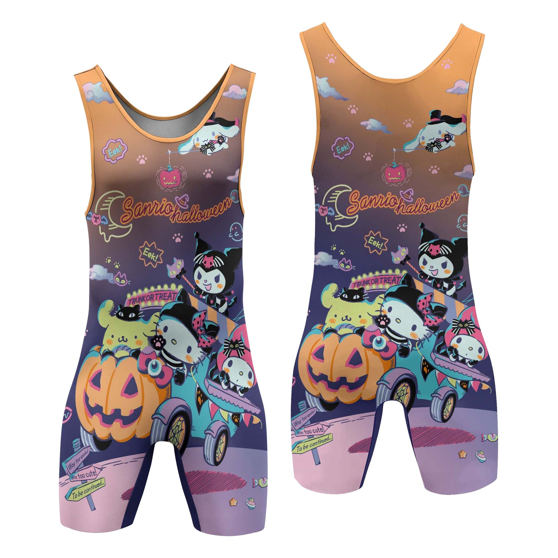 Sanrio Halloween Wrestling Singlet