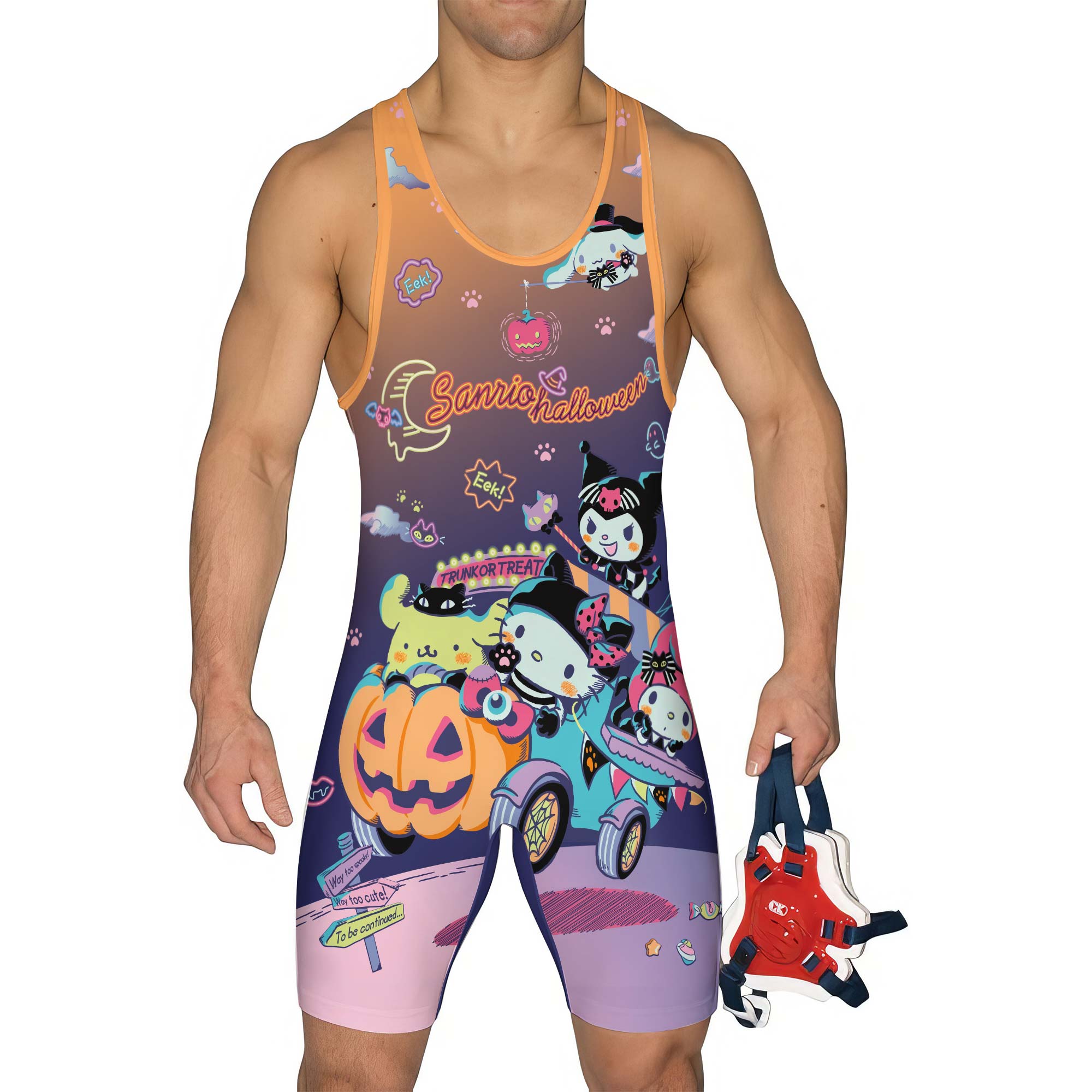 Sanrio Halloween Wrestling Singlet