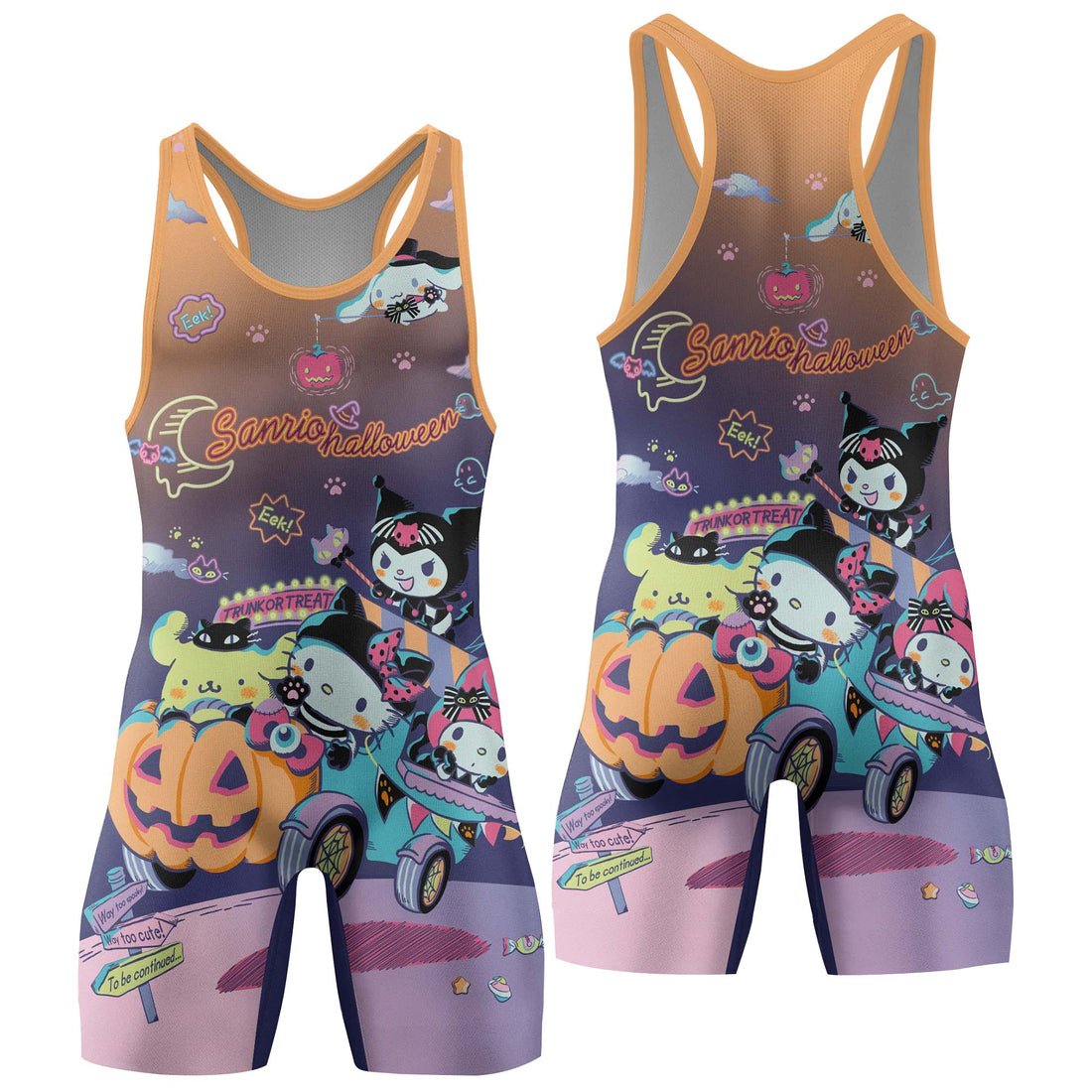 Sanrio Halloween Wrestling Singlet
