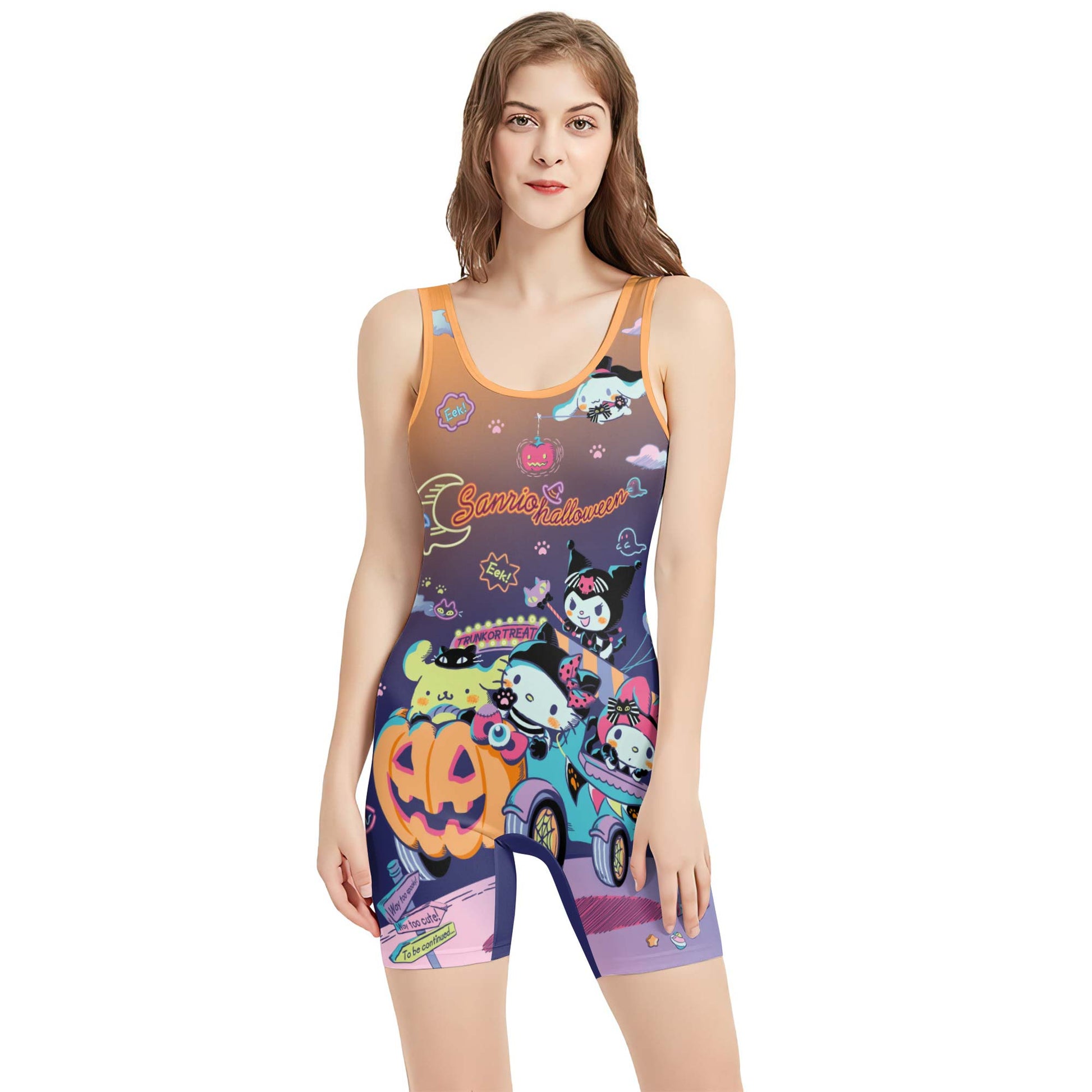 Sanrio Halloween Wrestling Singlet