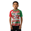Santa Choke Kids Rash Guard
