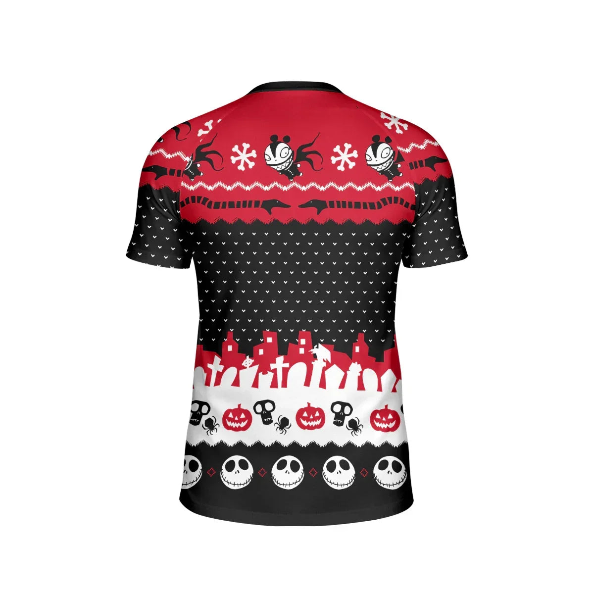 Santa Jack Skelington Kids Rash Guard