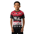 Santa Jack Skelington Kids Rash Guard