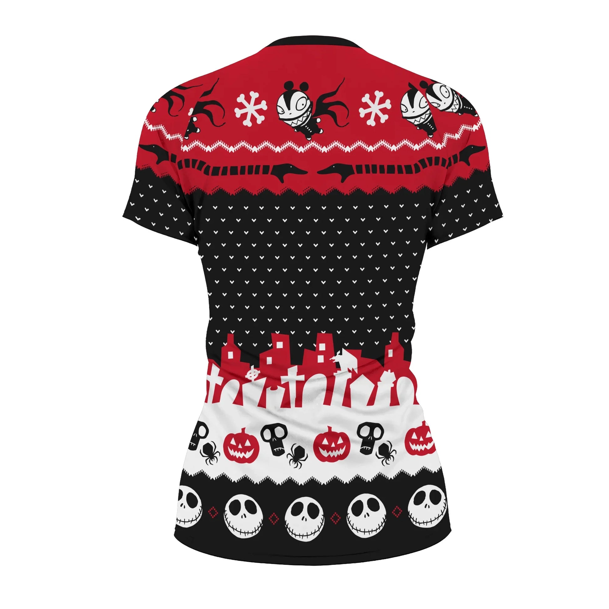 Santa Jack Skelington Rash Guard