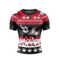Santa Jack Skelington Rash Guard