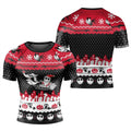 Santa Jack Skelington Rash Guard