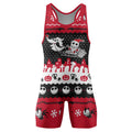 Santa Jack Skelington Wrestling Singlet
