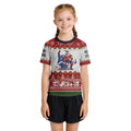 Santa Merry Jitmas Kids Rash Guard