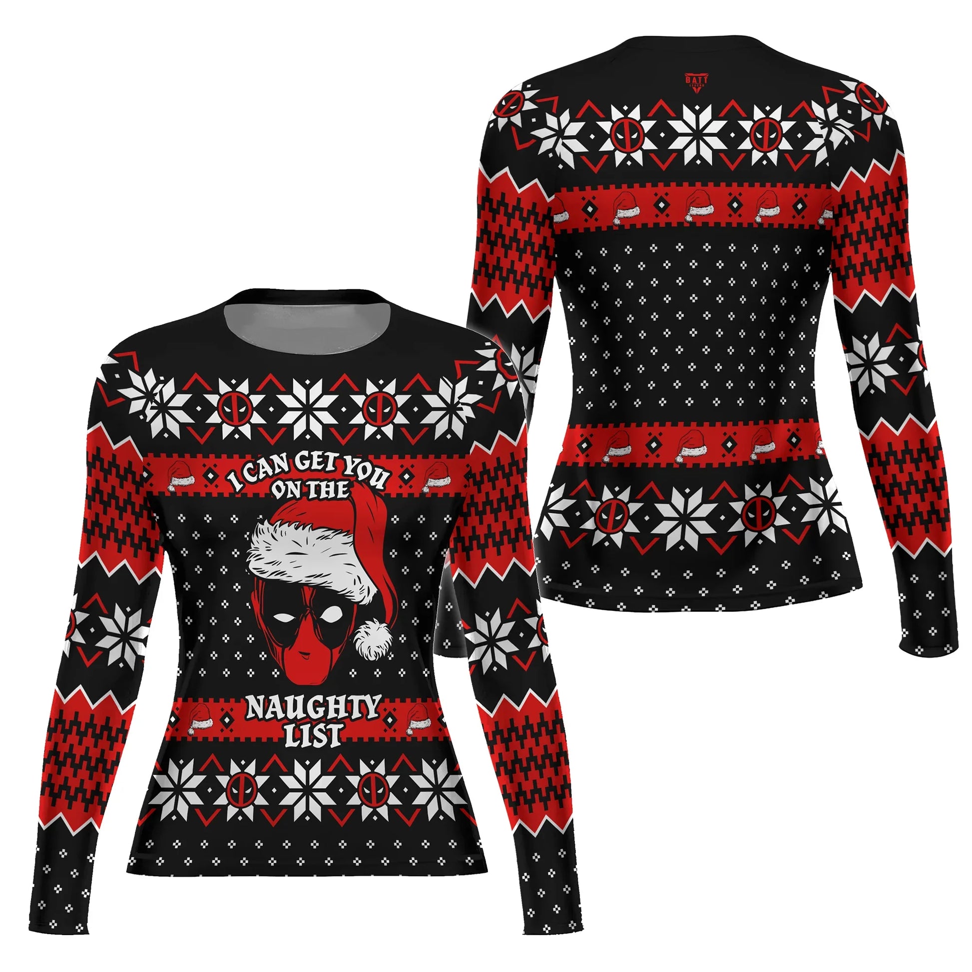 Santa Pool Christmas Rash Guard