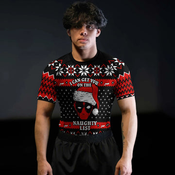 Santa Pool Christmas Rash Guard