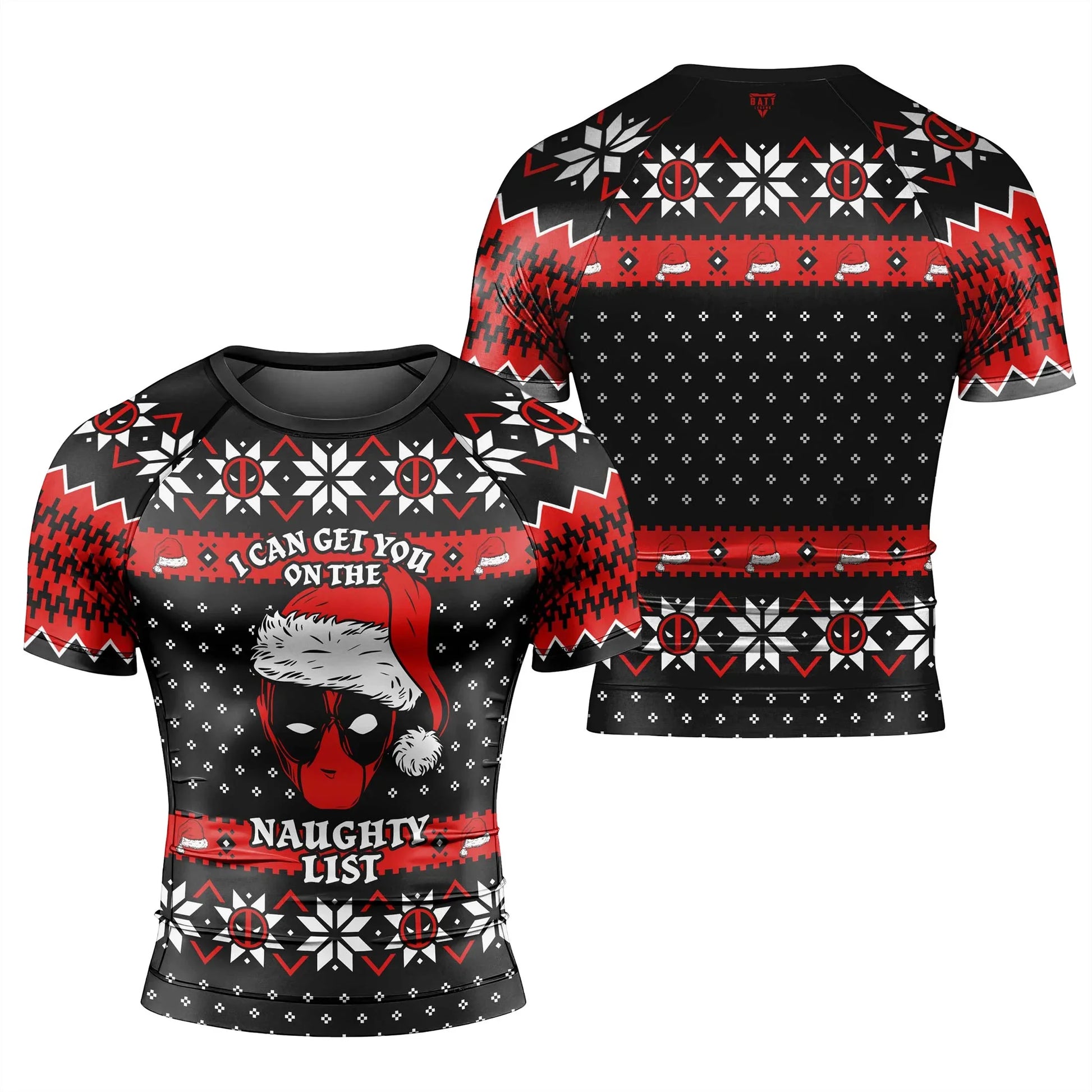 Santa Pool Christmas Rash Guard