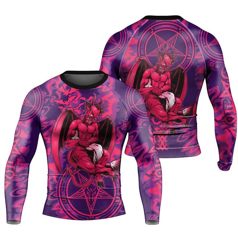 Satan Demon King Jiu Jitsu Rash Guard