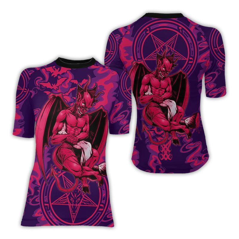 Satan Demon King Jiu Jitsu Rash Guard