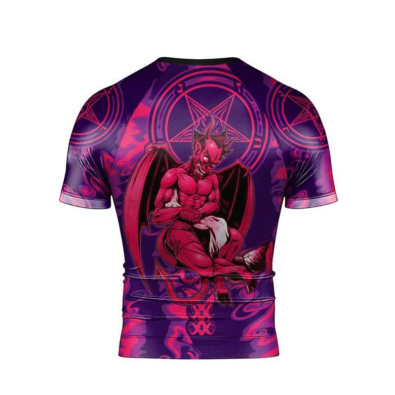 Satan Demon King Jiu Jitsu Rash Guard