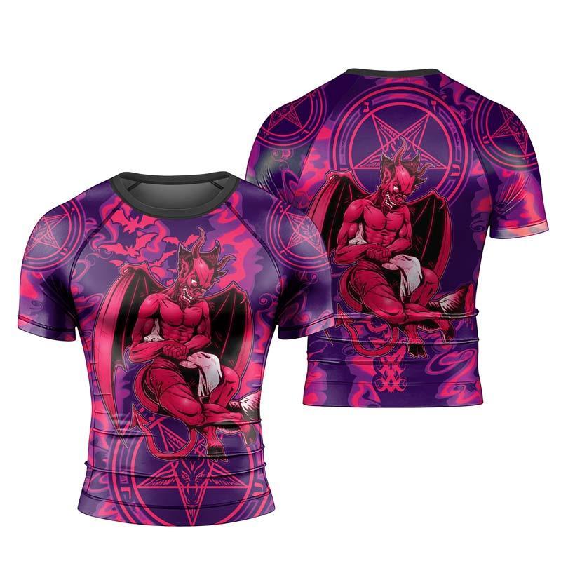 Satan Demon King Jiu Jitsu Rash Guard