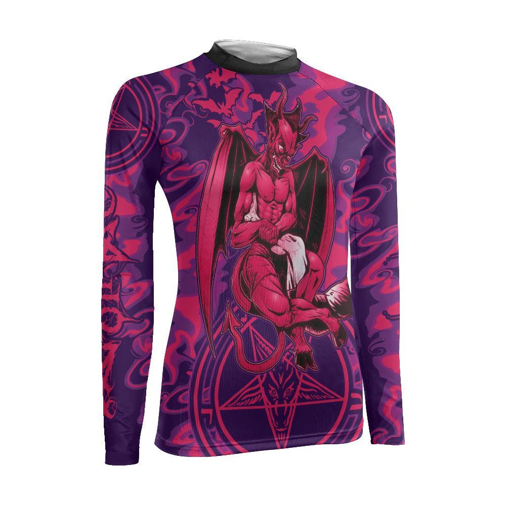 Satan Demon King Jiu Jitsu Rash Guard