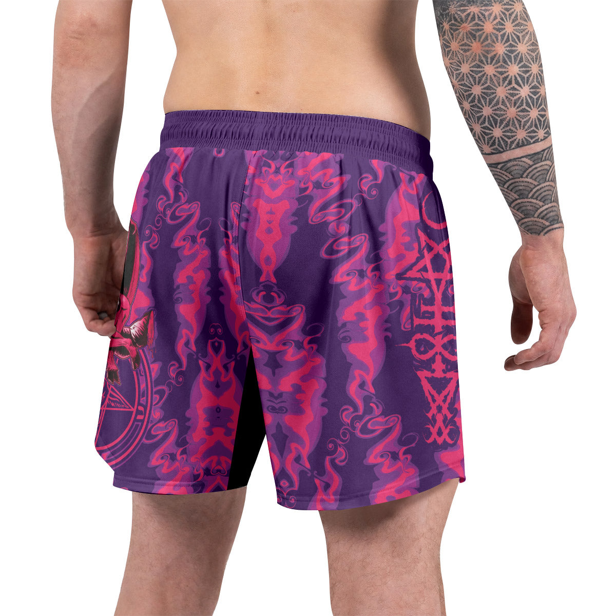 Satan Demon King Jiu Jitsu Grappling Shorts