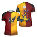 Say Uncle Deadpool And Wolverine Kids Rash Guard