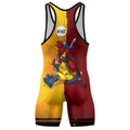 Say Uncle Deadpool And Wolverine Wrestling Singlets