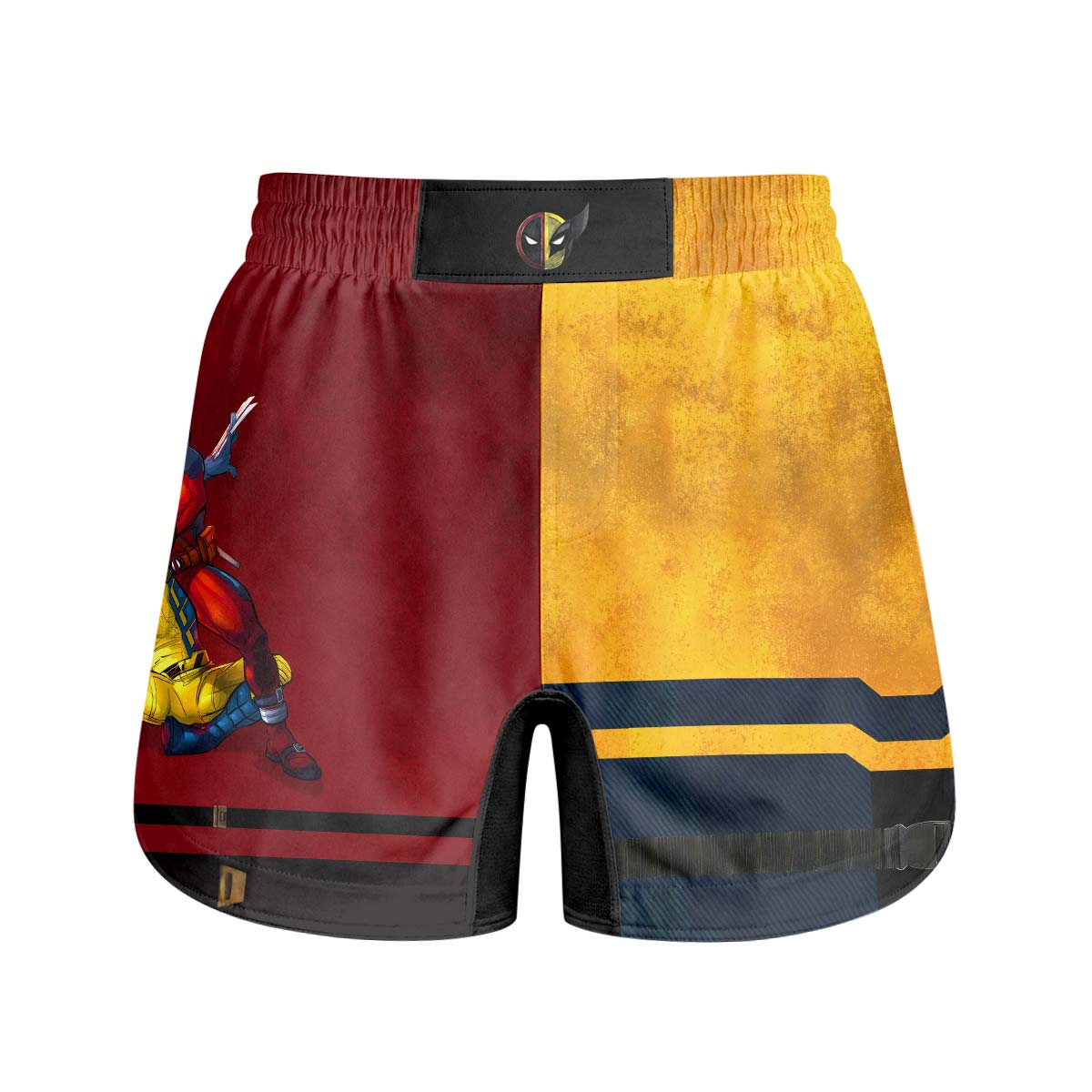 Say Uncle Deadpool And Wolverine Grappling Shorts