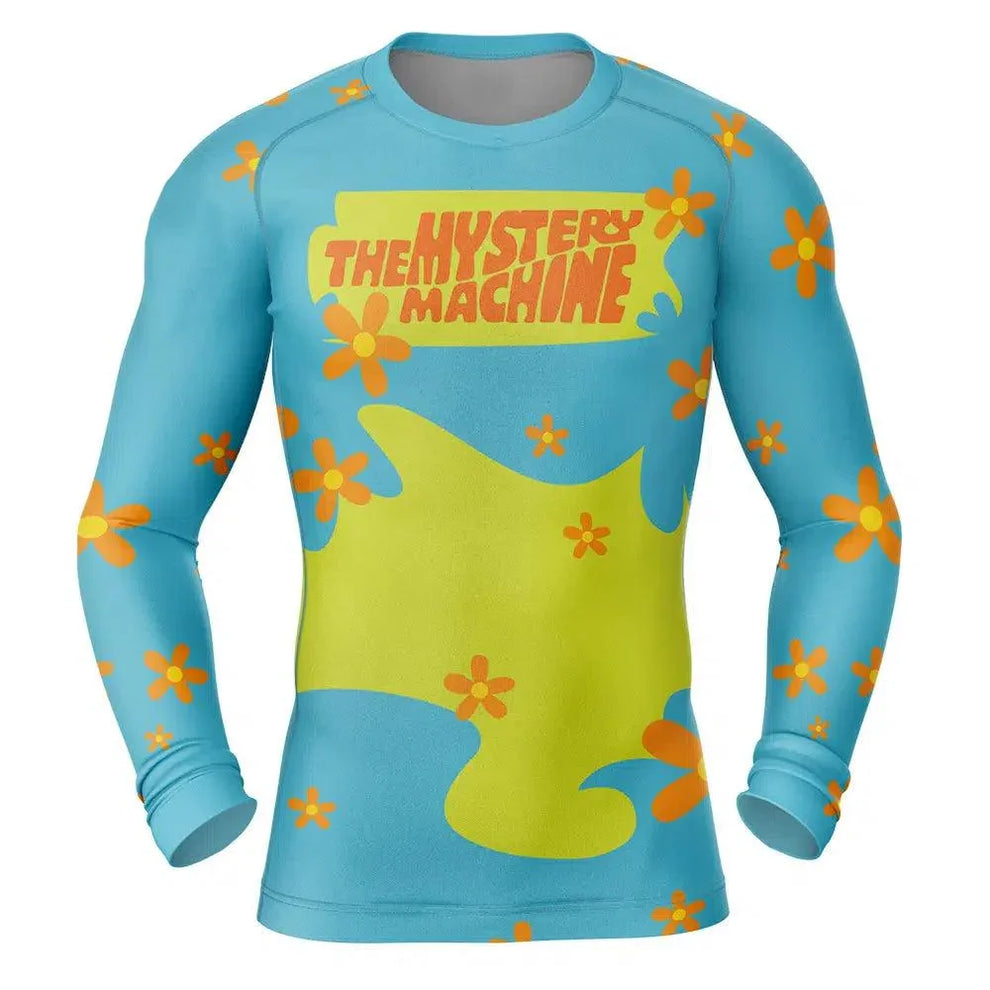 Scooby Doo The Mystery Machine Rash Guard | Athletic Wear