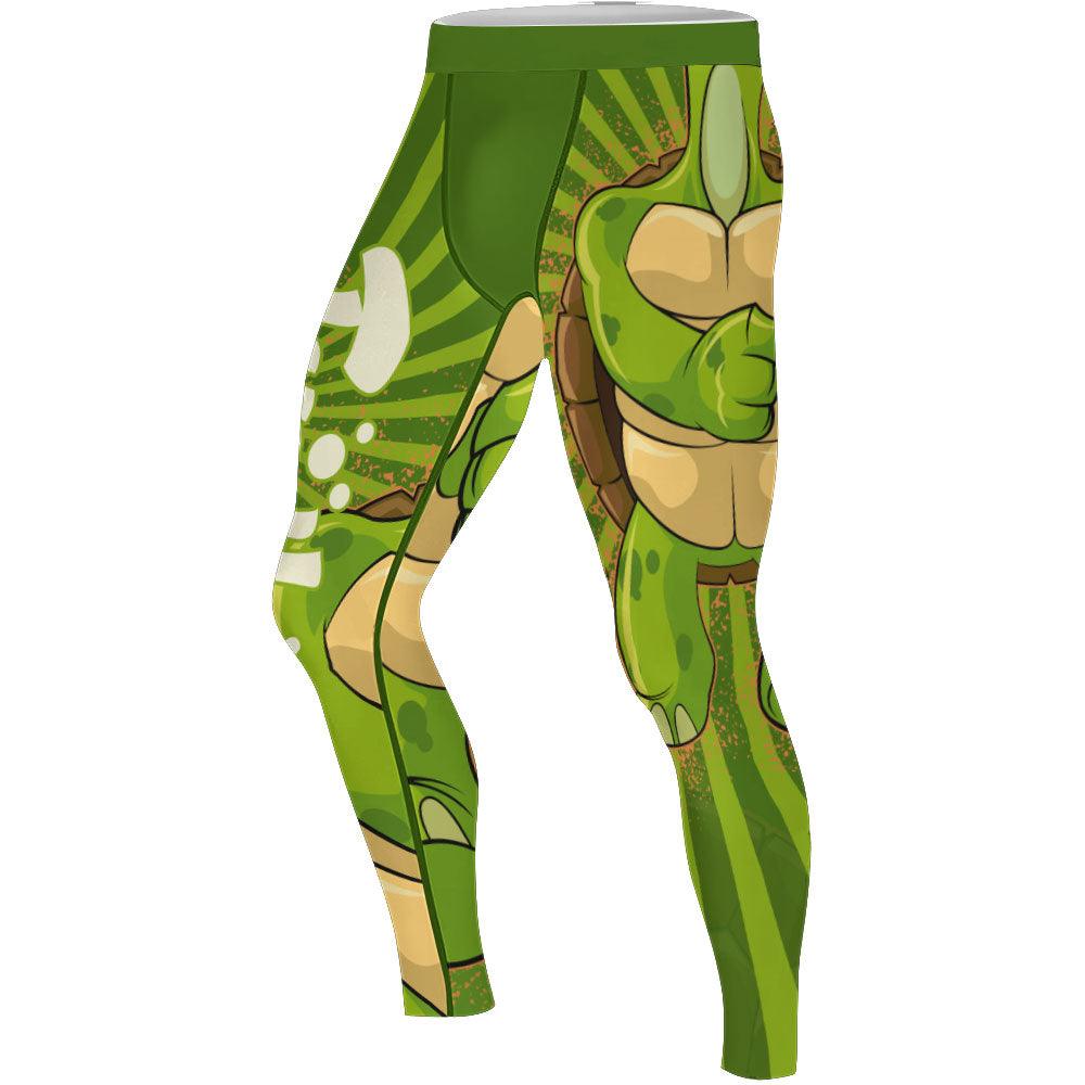 Scudo Turtle Men's Compression Leggings