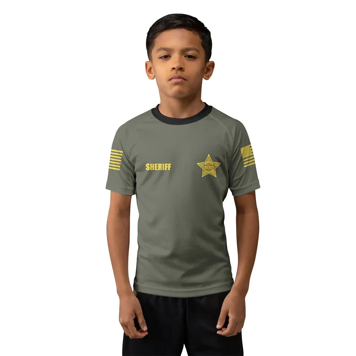 Sheriff's Office Star Kids Rash Guard