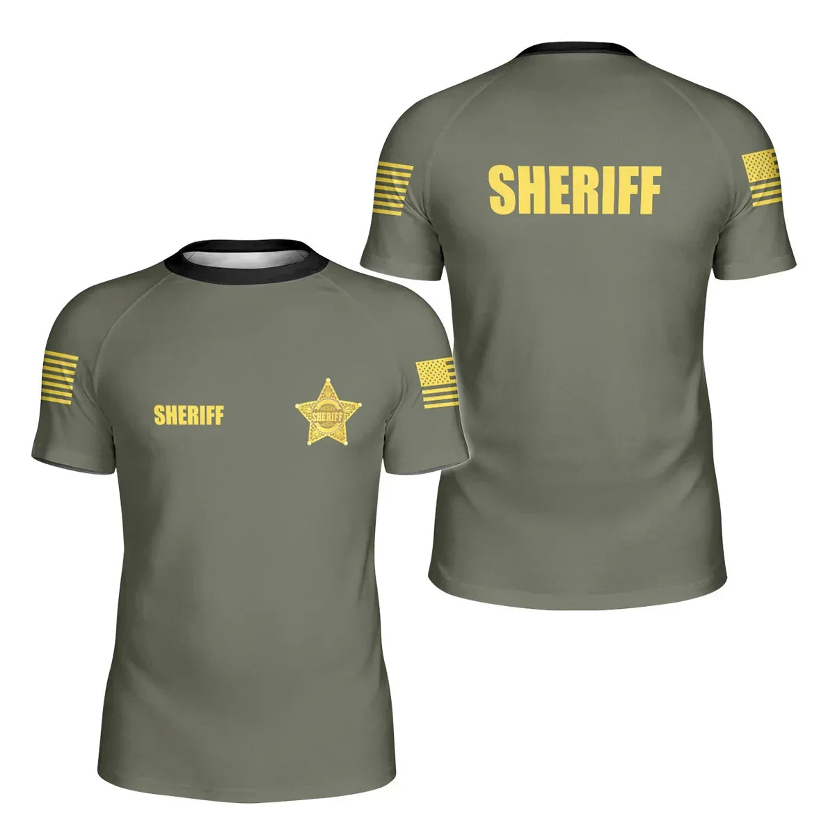 Sheriff's Office Star Kids Rash Guard