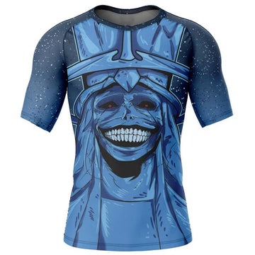 Solo Leveling Statue of God Rash Guard