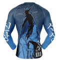 Solo Leveling Statue of God Rash Guard