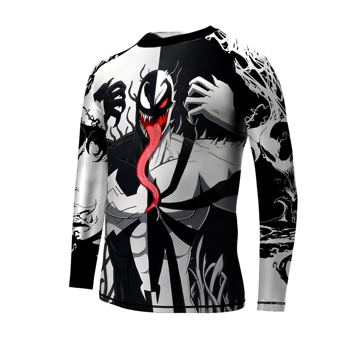 Spider Man 2 Venom And Anti Venom Kids Rash Guard